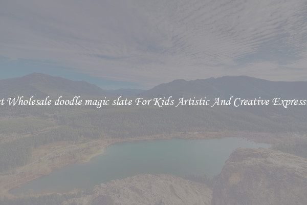Get Wholesale doodle magic slate For Kids Artistic And Creative Expression