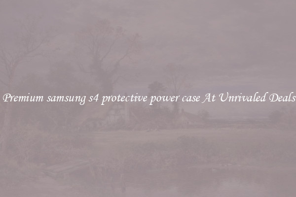 Premium samsung s4 protective power case At Unrivaled Deals