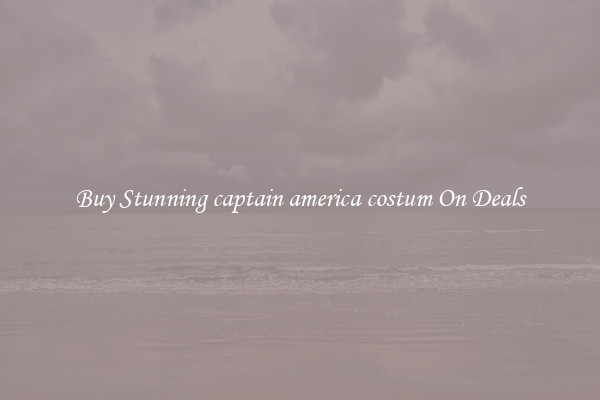Buy Stunning captain america costum On Deals