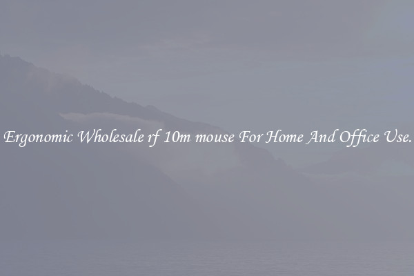 Ergonomic Wholesale rf 10m mouse For Home And Office Use.