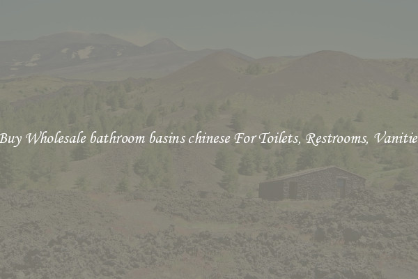 Buy Wholesale bathroom basins chinese For Toilets, Restrooms, Vanities