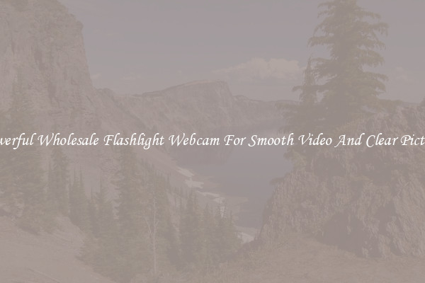 Powerful Wholesale Flashlight Webcam For Smooth Video And Clear Pictures