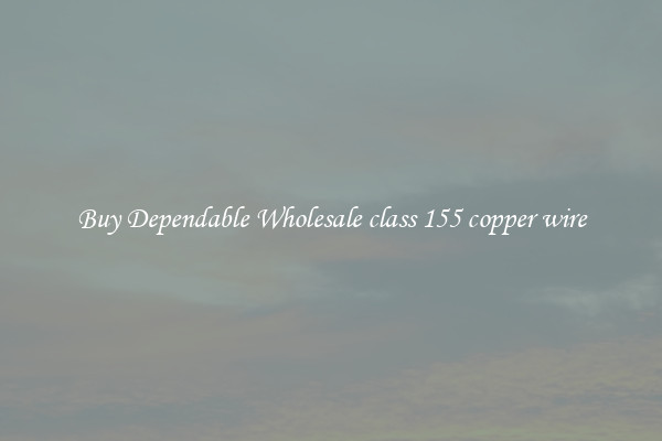Buy Dependable Wholesale class 155 copper wire
